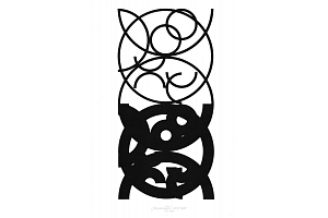 Kruhy a půlkruhy, dvě dimenze